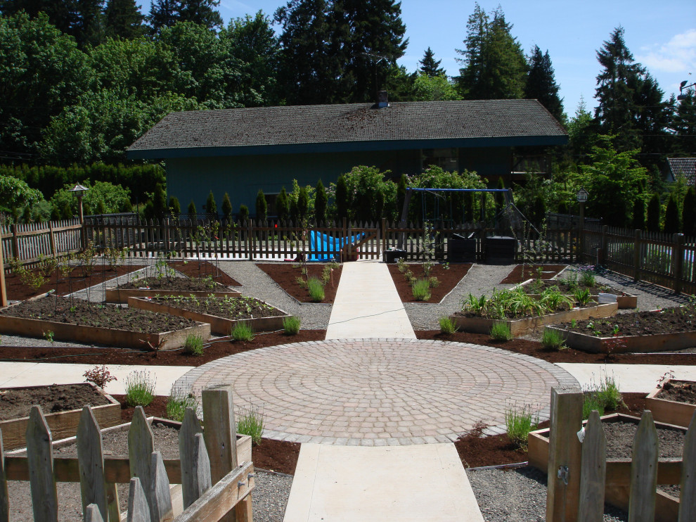 Large Pool and Garden Area Project