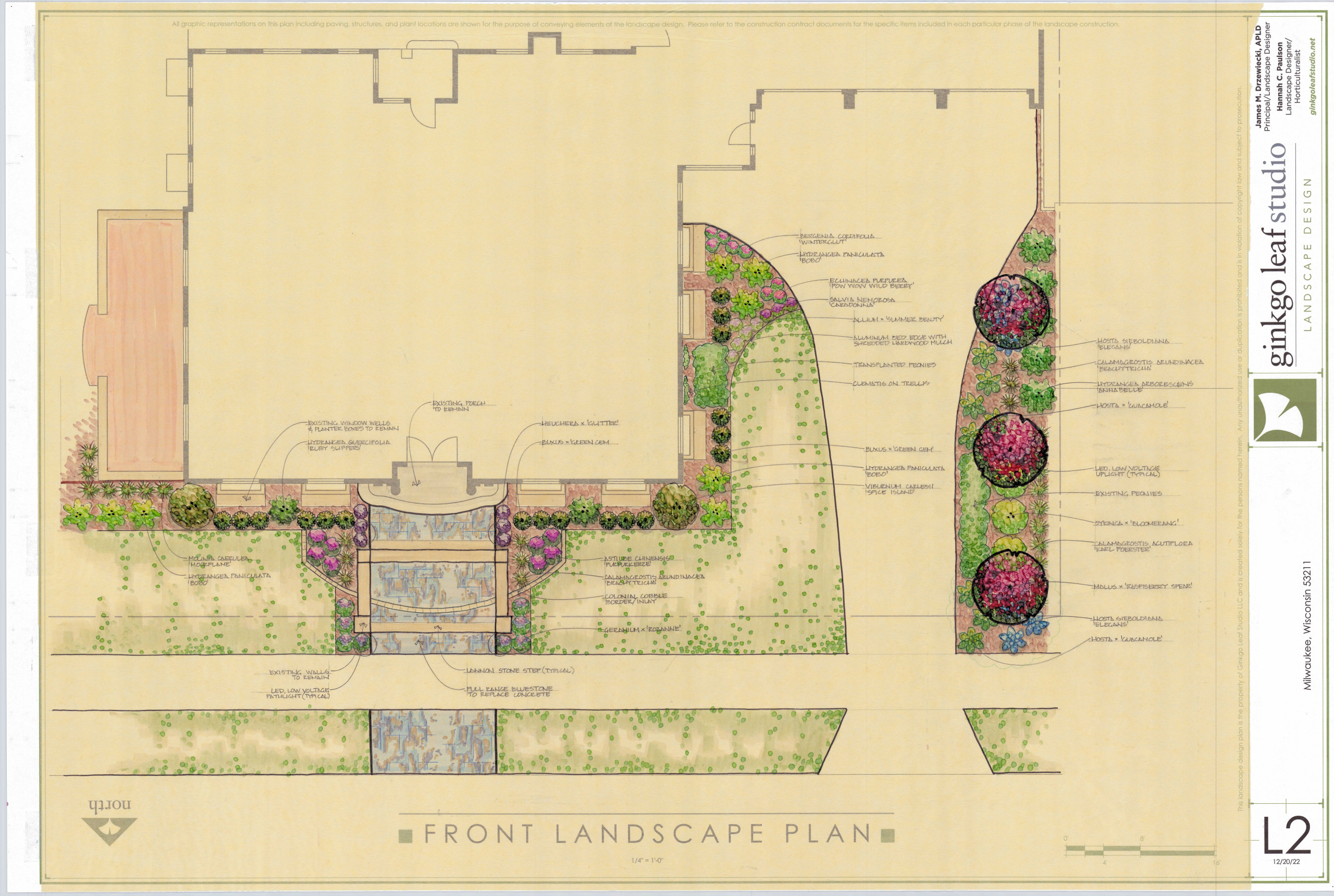Traditional Landscape Makeover - Milwaukee, WI