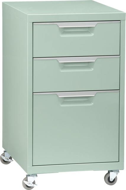 TPS mint 3-drawer filing cabinet