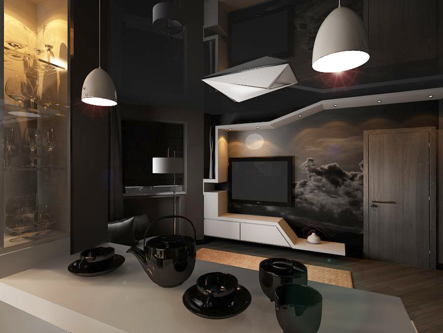 "Черная квартира холостяка"