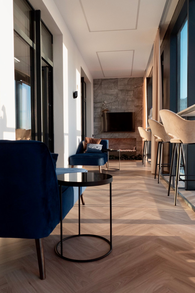 Ремонт двухкомнатной студии