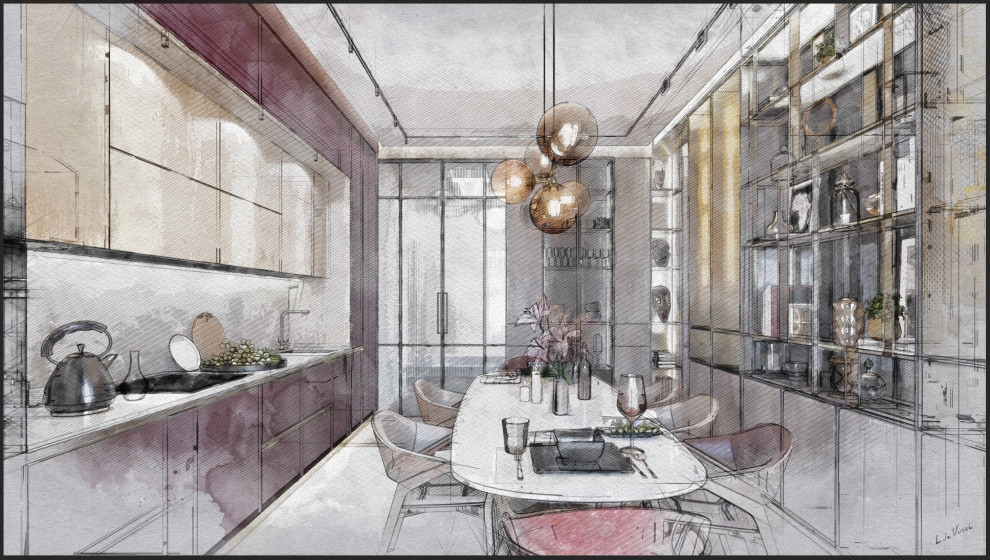 Квартира в ЖК “Вавилова 4” Площадь 140 кв. м