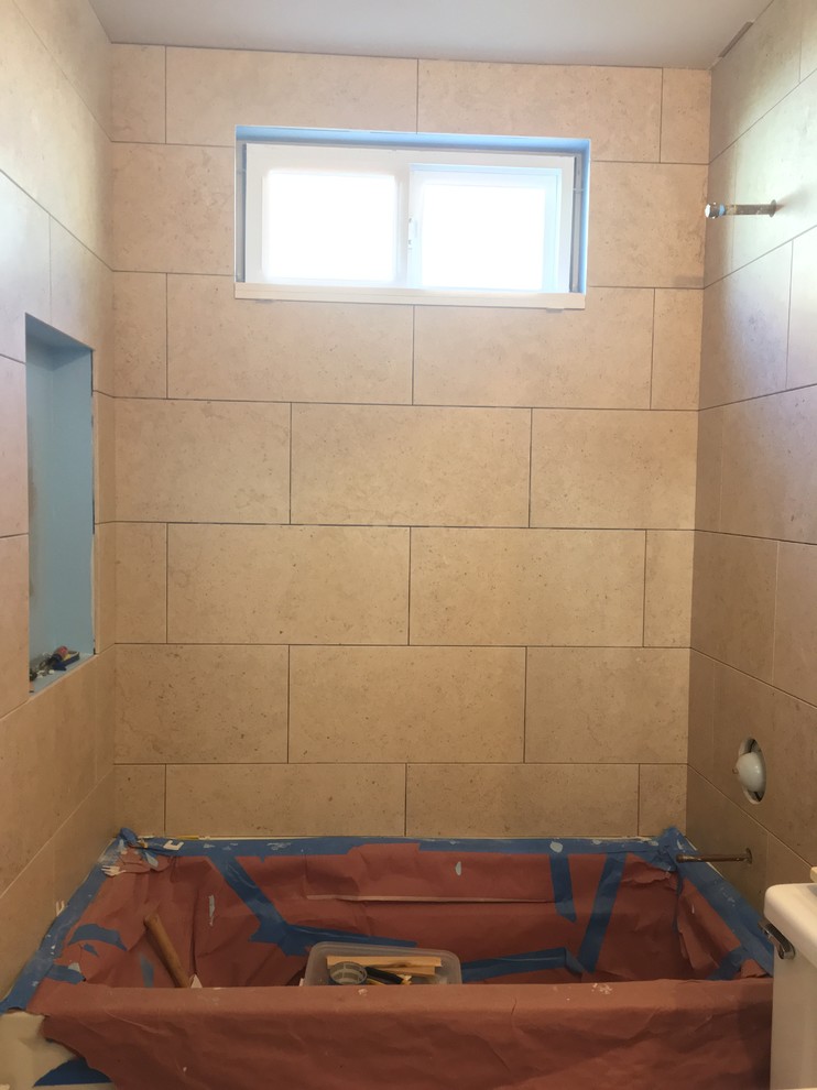 What type of grout to use with limestone?