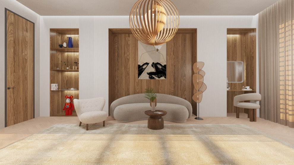 Дизайн проект интерьеров частных апартаментов