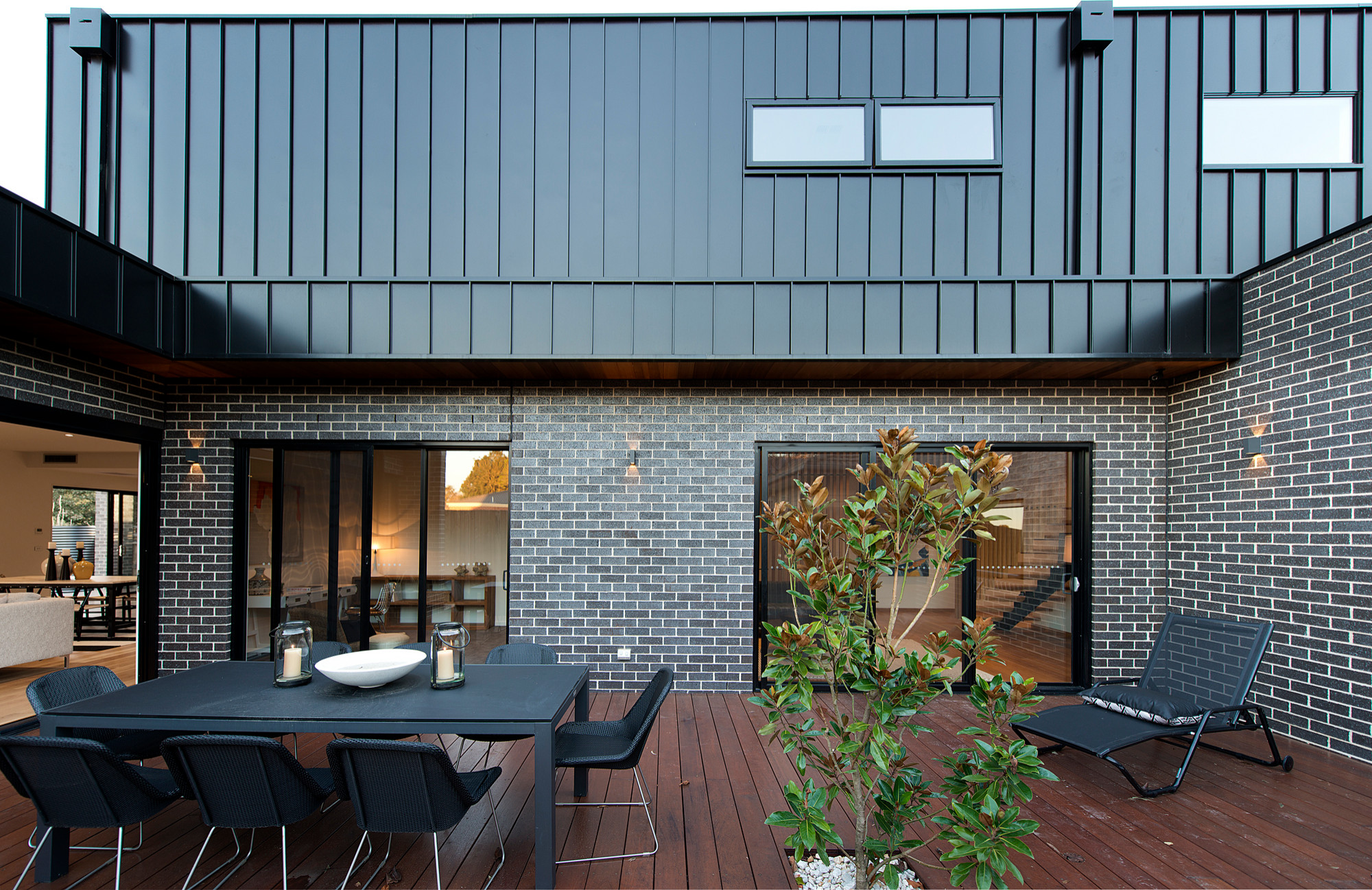 Modern Gable Cladding Houzz Tour: A Modern Gable Design for 3 Generations