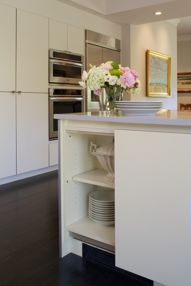 Kitchen - transitional kitchen idea in Denver