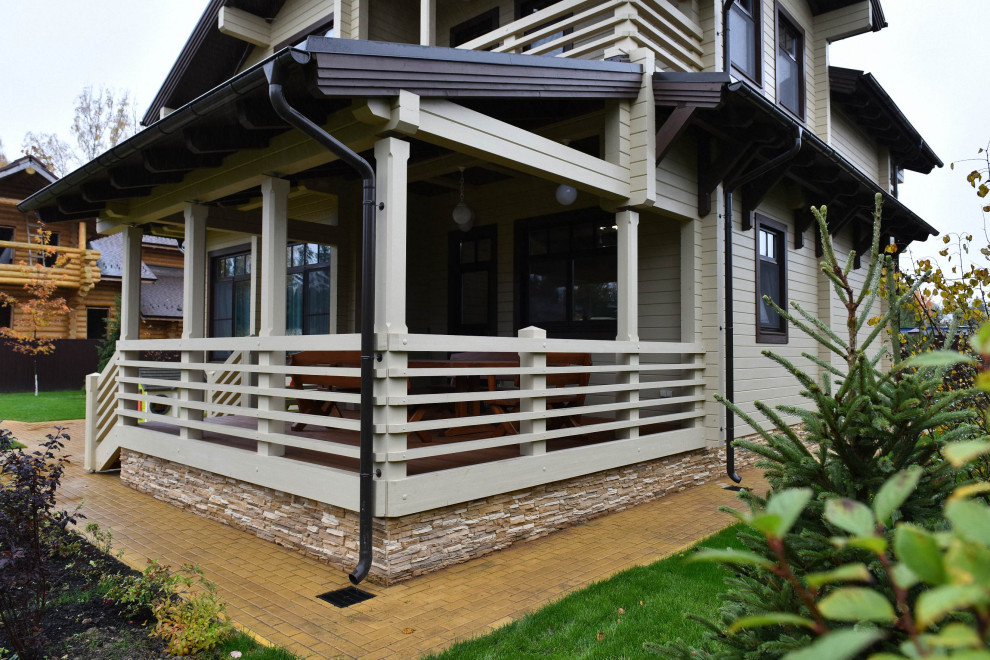 Терраса и дом