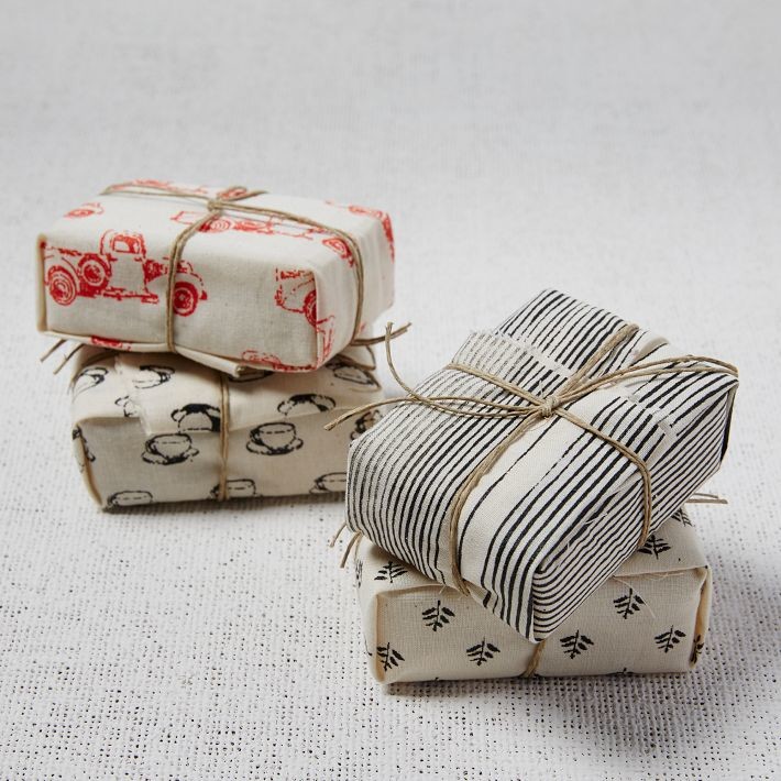 Fabric-Wrapped Soap