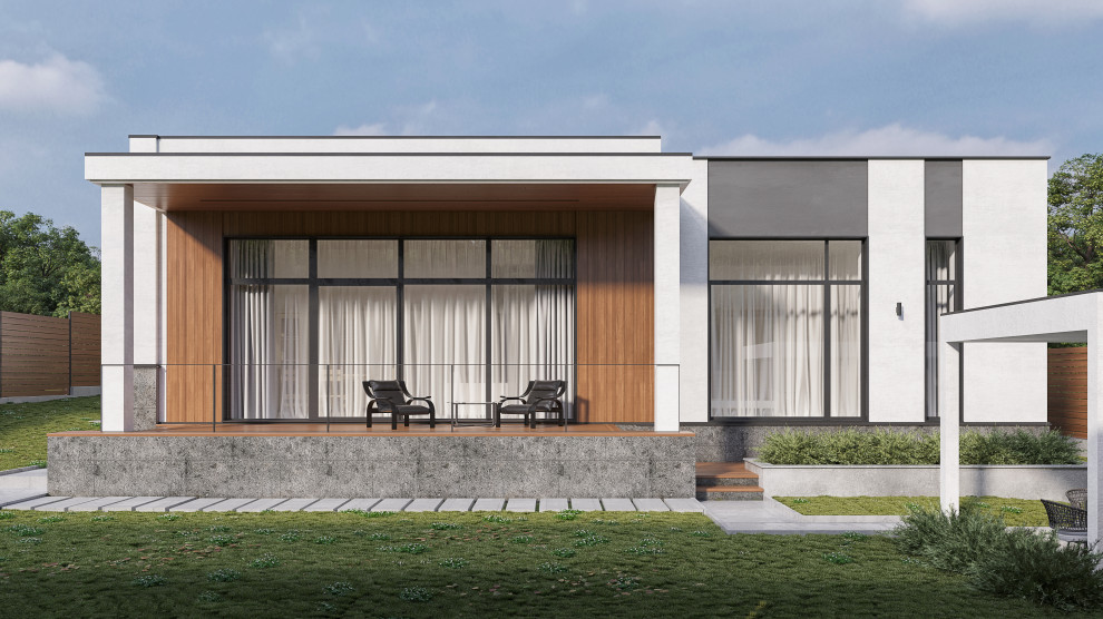 Одноэтажный дом в пос. Лесной остров, Челябинск