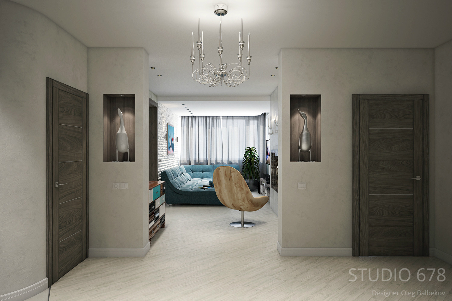 Квартира 100 м2 - для молодой семьи с ребенком