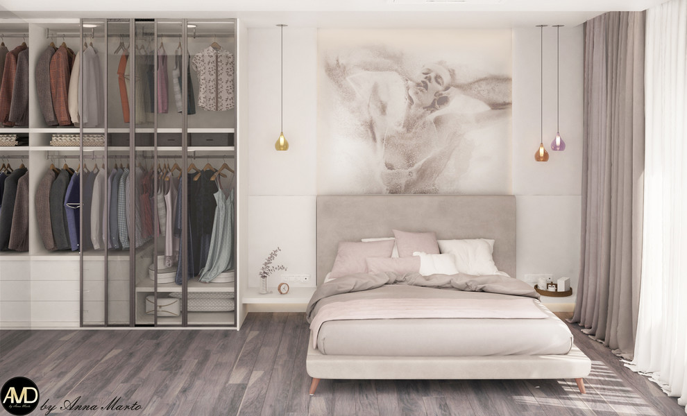 3-х комнатная квартира в ЖК Аристократ в современном стиле