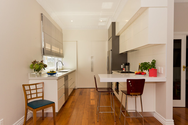 Hohiria Road contemporary-kitchen
