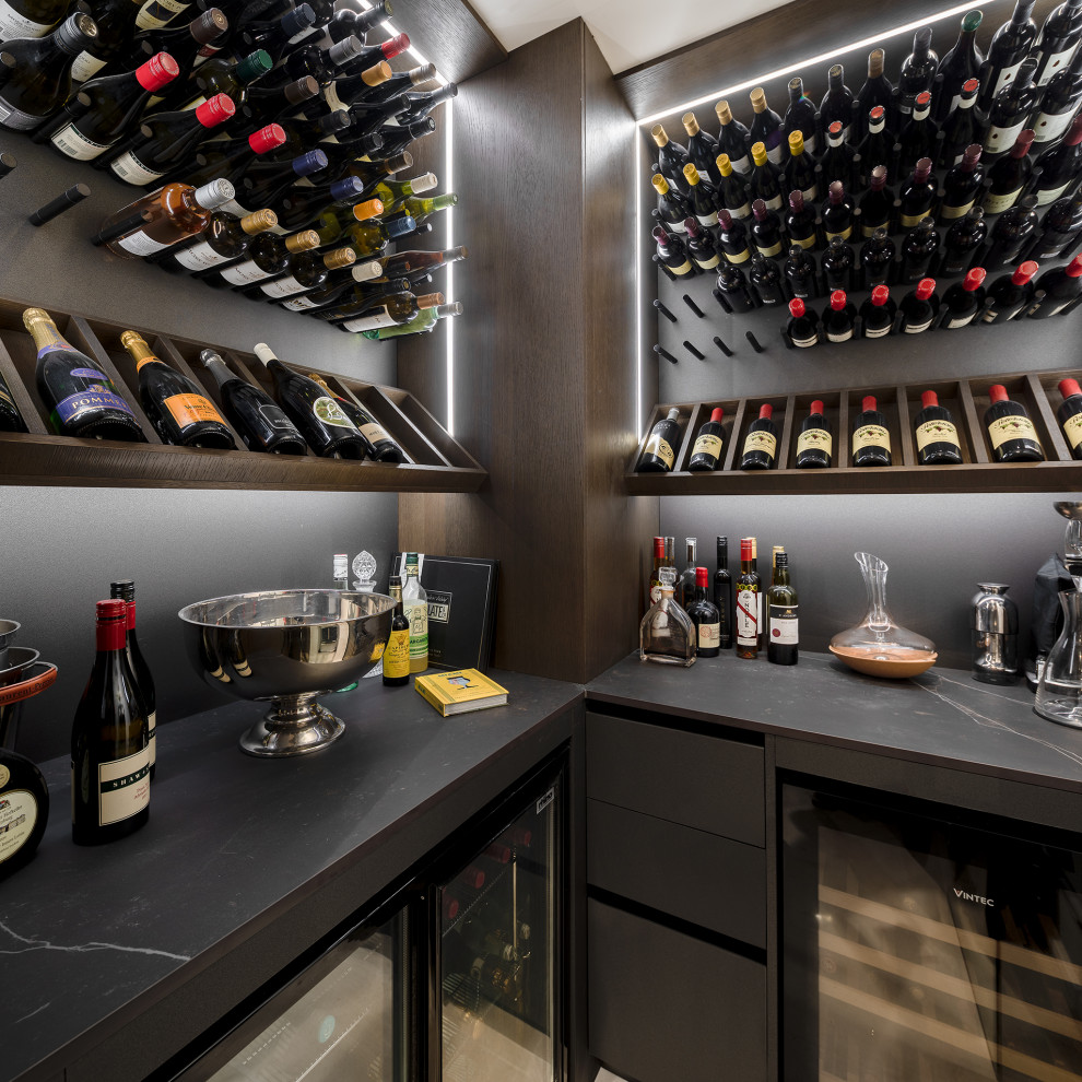 Photo of a modern wine cellar in Perth.