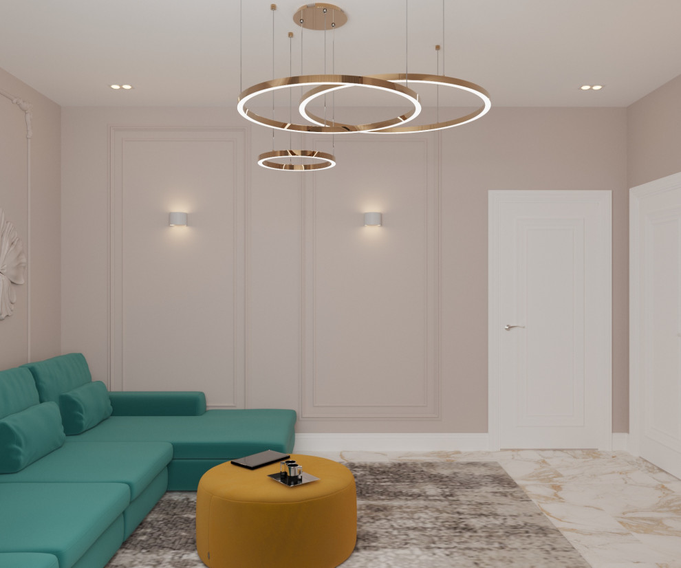 Гостиная молдинги