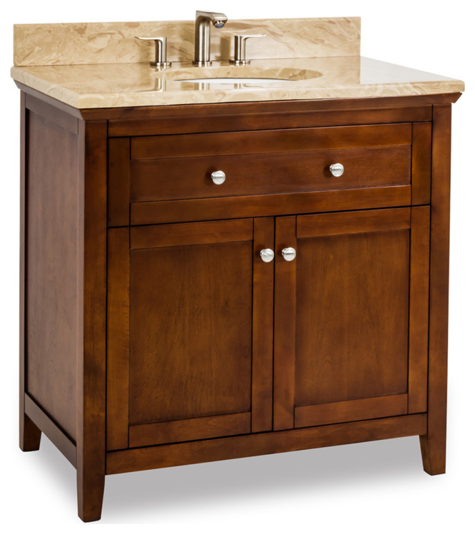 Hardware Resources Traditional Bathroom Vanity by Bath Elements in ...