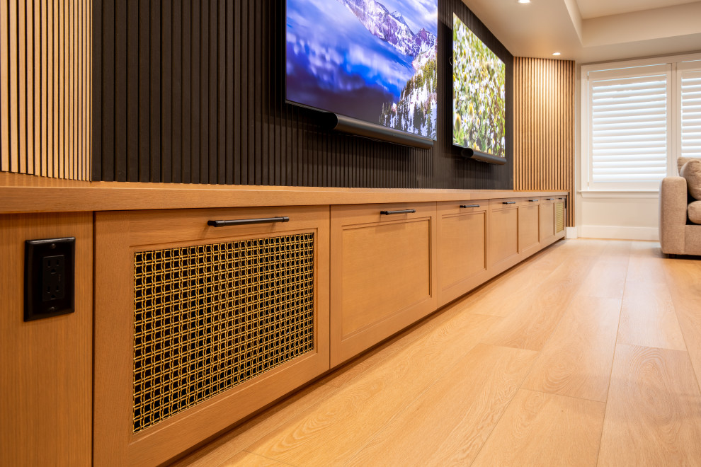 Luxury Basement Transformation | Custom Storage | Gibsonia, PA