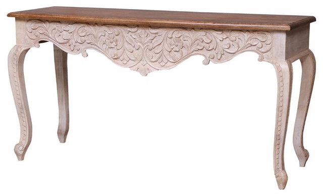 Nordic Reclaimed Wood Hand Carved Fl Entryway Console Table Farmhouse Tables By Sierra Living Concepts - Solid Mahogany Wood Entry Wall Console Sofa Table Nordic Reclaimed Wood Hand Carved Fl Entryway Console Table Farmhouse Tables By Sierra Living Concepts - Solid Mahogany Wood Entry Wall Console Sofa Table