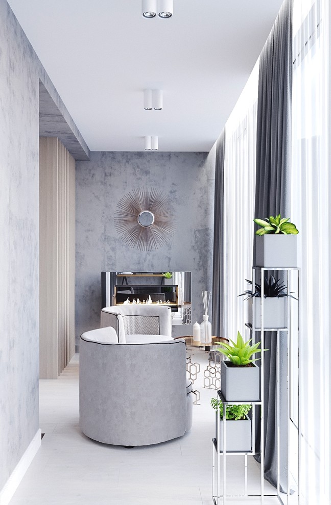 Дизайн студии в скандинавском стиле