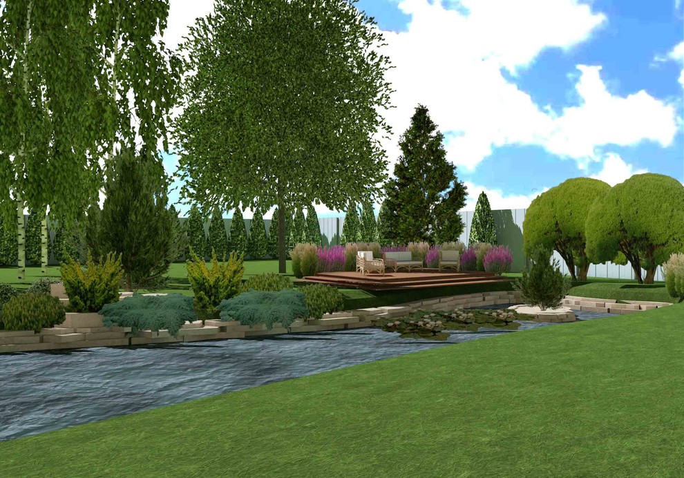 Переделка водоема 200 m3