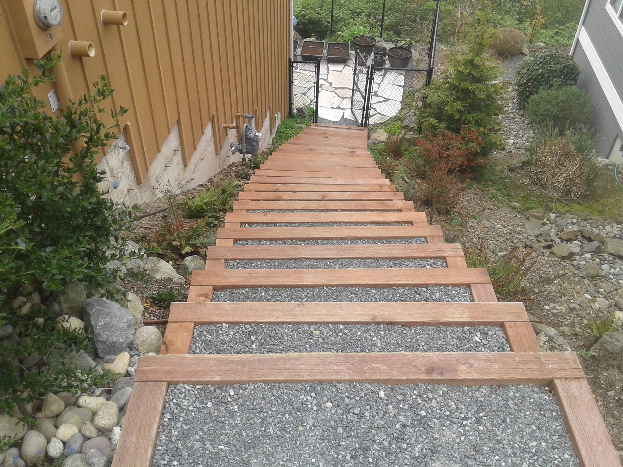 Stairs and walkways