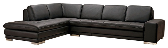 Saveen Sectional Sofa, Facing Left Chaise - Contemporary - Sectional