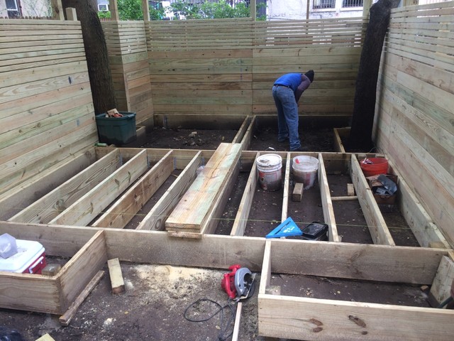 Multi level deck 