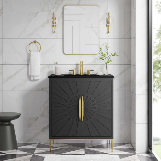 Modway Awaken Bathroom Vanity Cabinet, 30