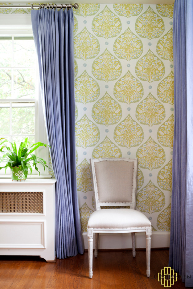 Example of a transitional dining room design in DC Metro