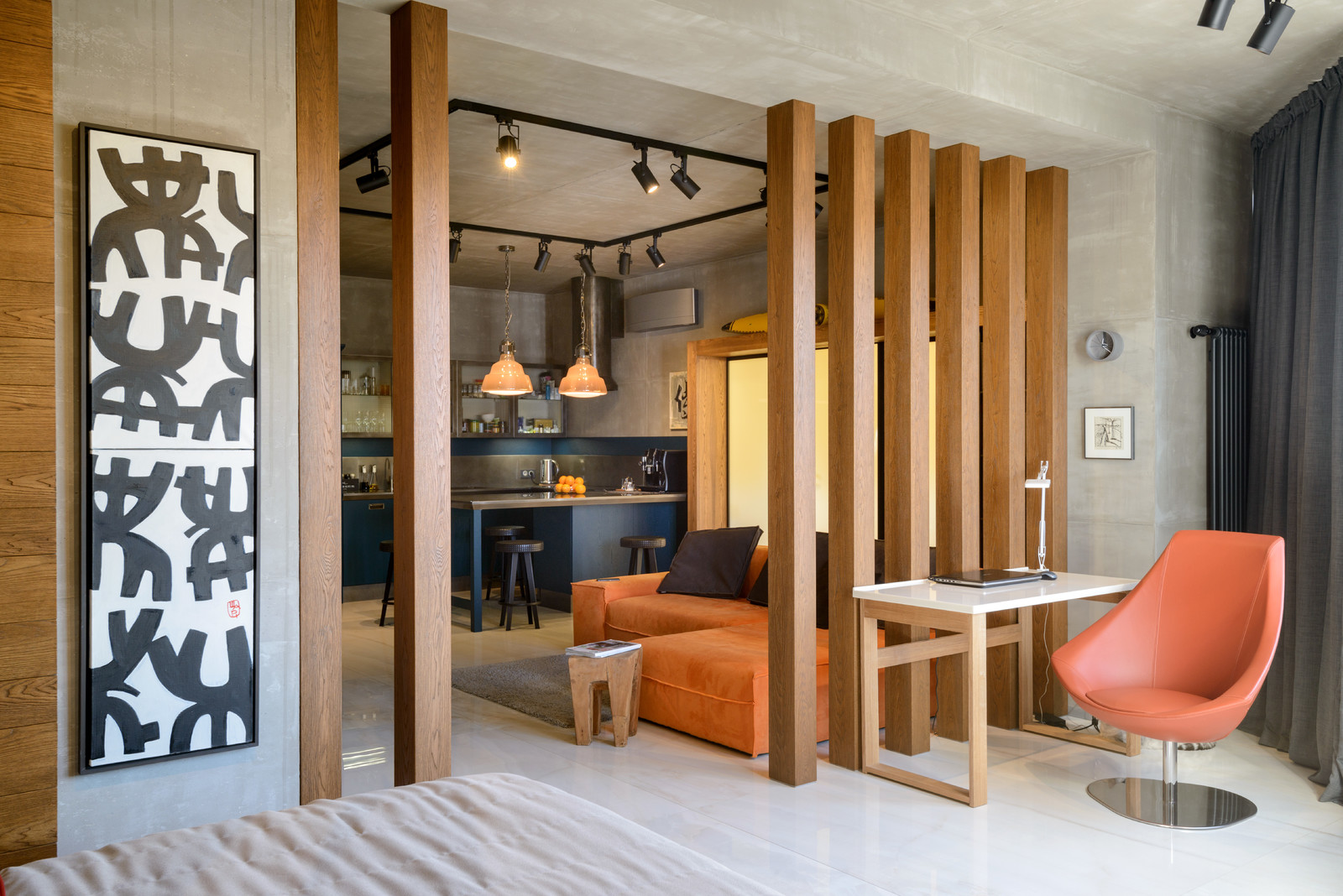 Интерьер архитектора Андрея Шемонаева