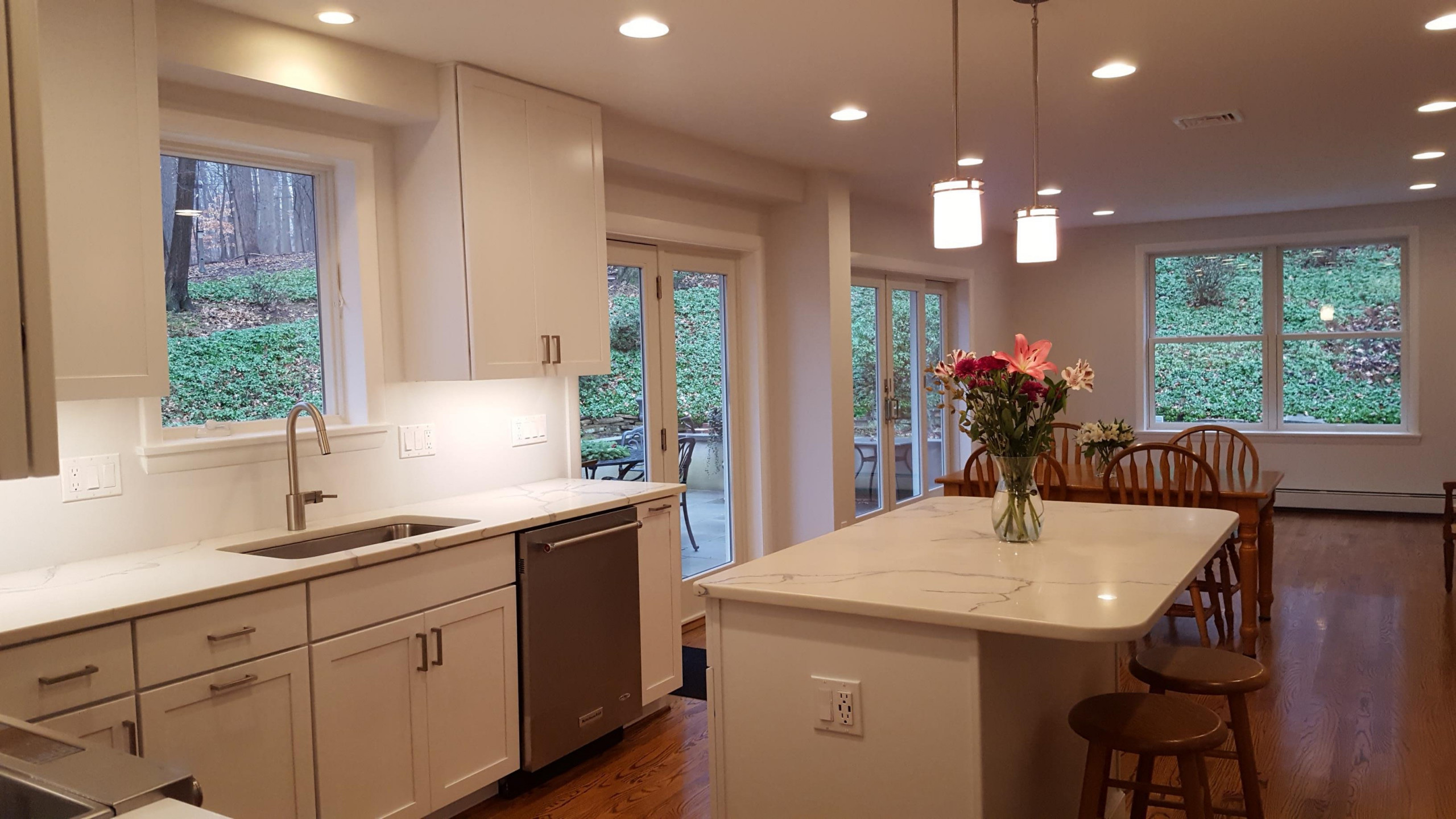 Hampton Kitchen and Family Room remodel