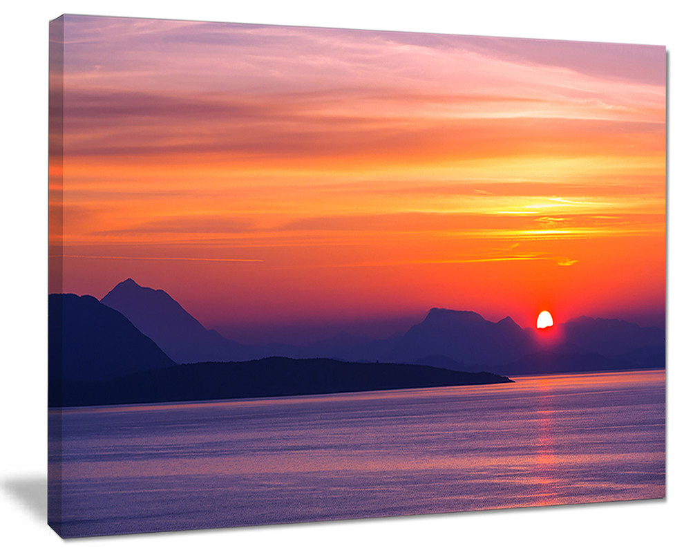 CANVAS ART PRINT STUNNING BEACH LANDSCAPE SEASCAPE A1