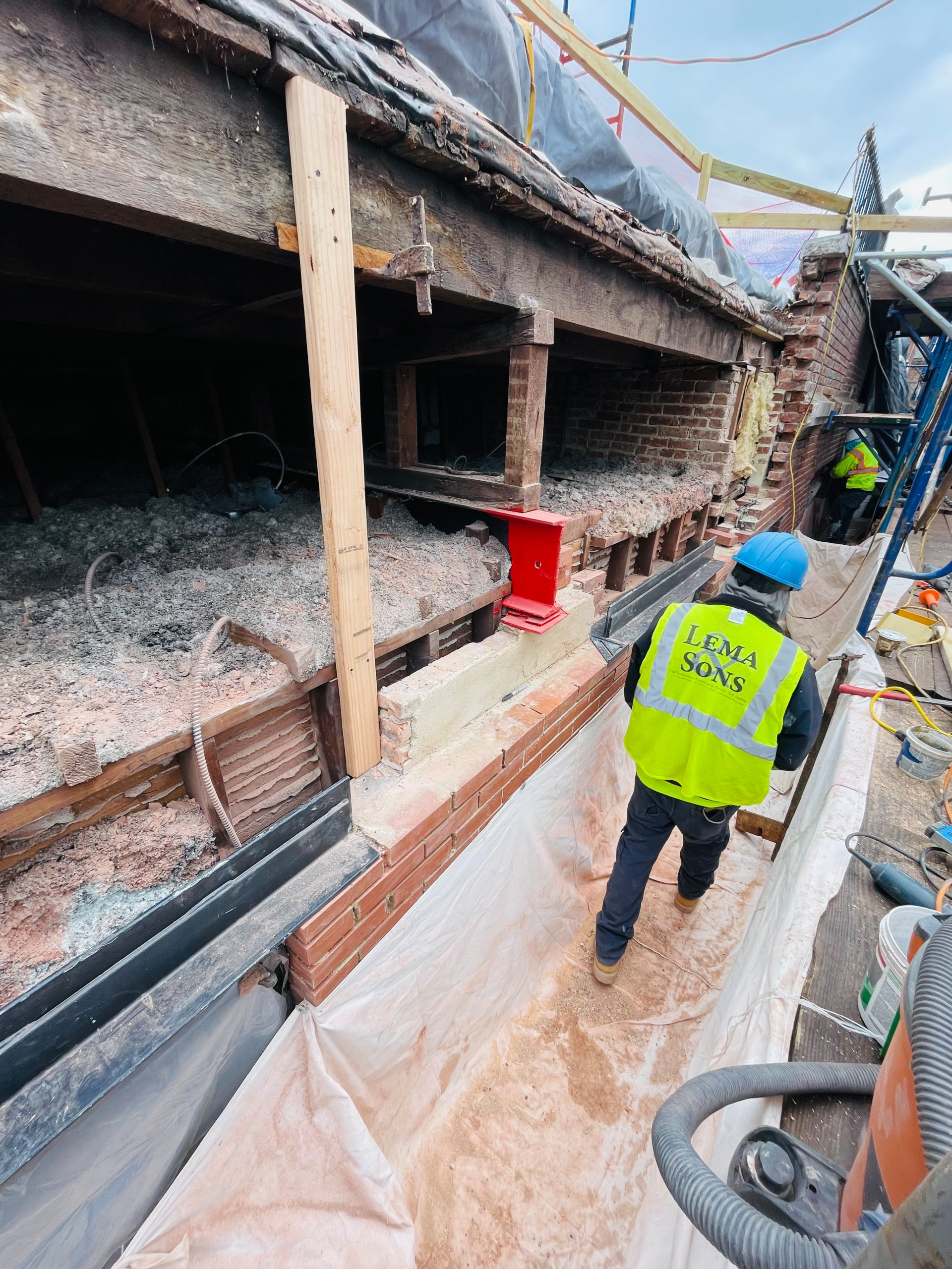 Facade Restoration @ Lafayette Ave