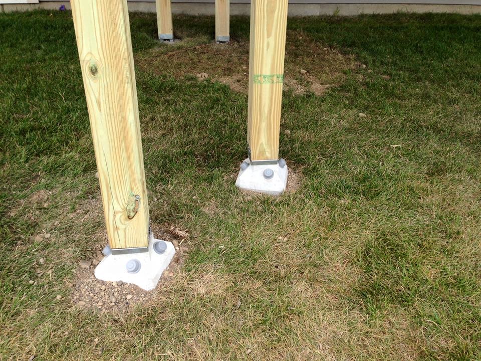 Diamond Pier Footings