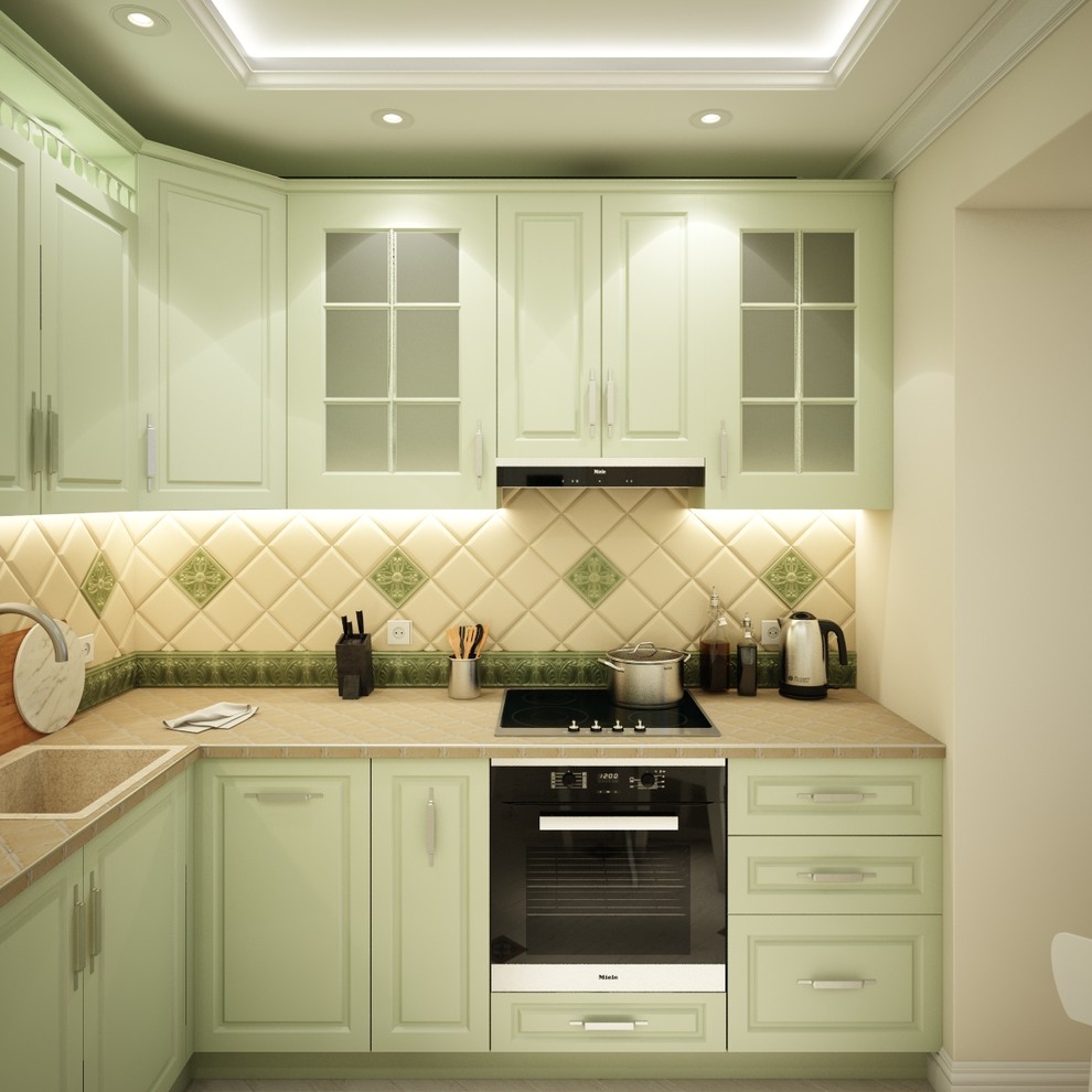 Бюджетный проект двухкомнатной квартиры в стиле неоклассика