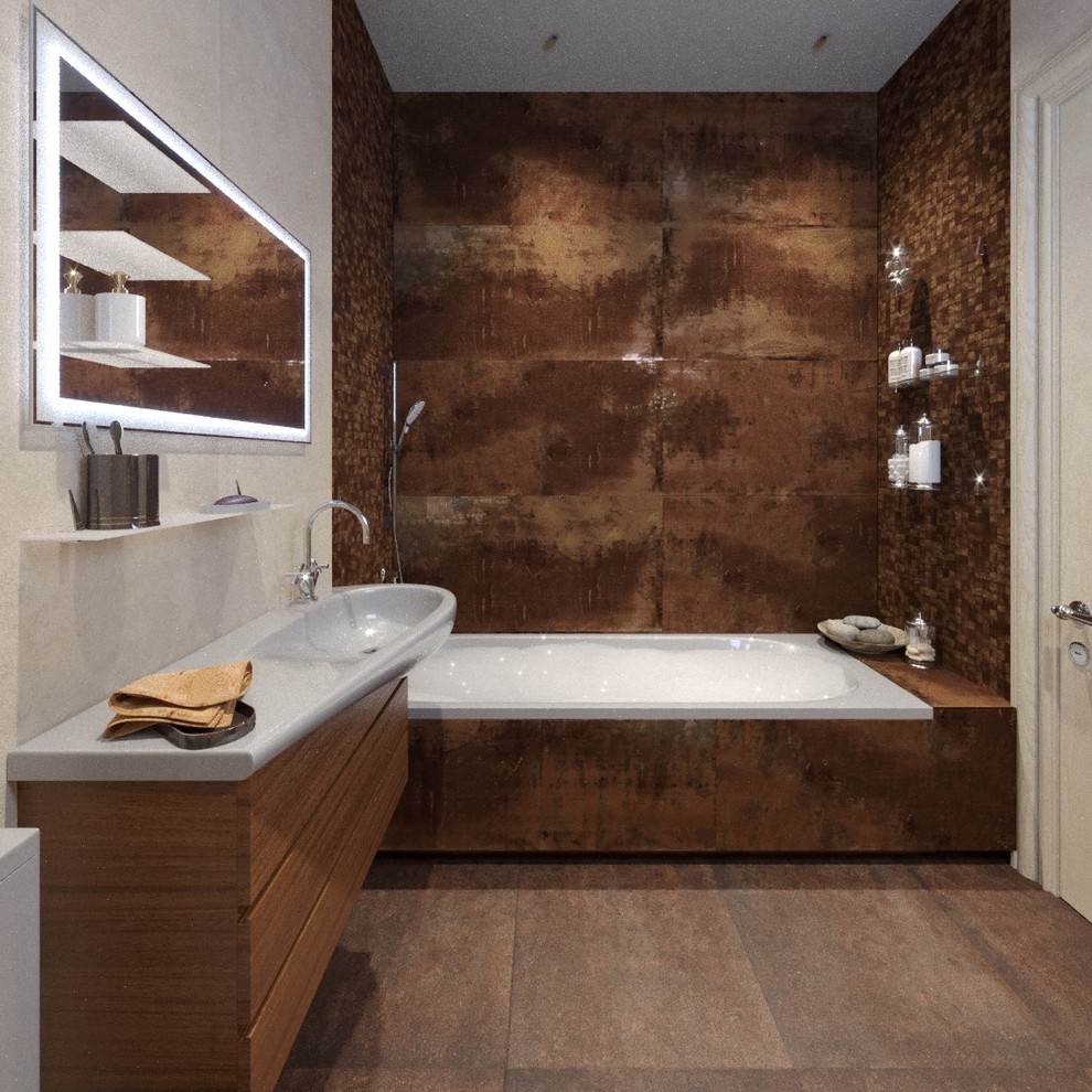 "Принцип гармоничных сочетаний" квартира 80 кв.м.