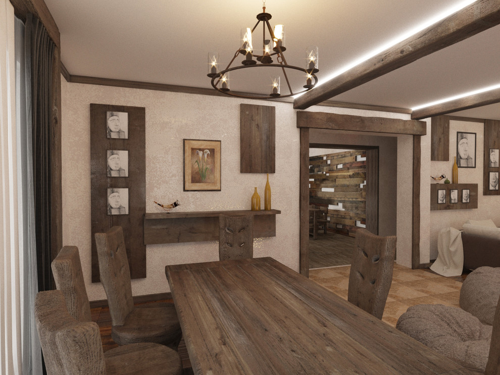 Дизайн-проект частного дома .Зал 40 кв.м.