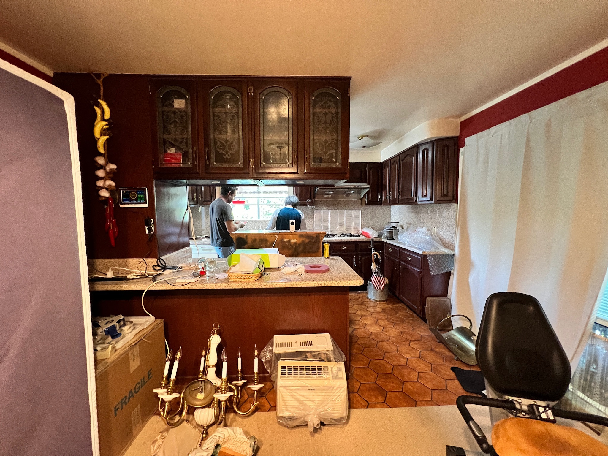 Living Room, Kitchen and Sitting Room