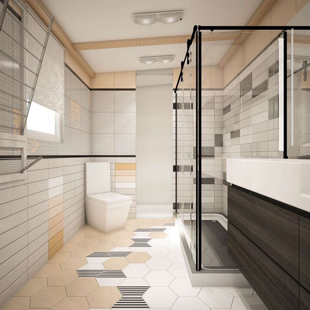 Кухня-столовая для молодой семьис одним ребенком