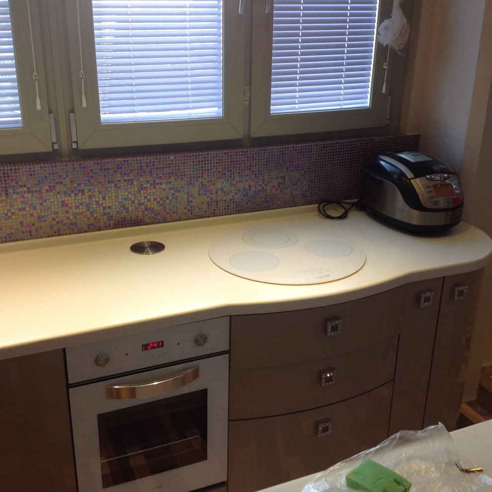 Кухня на балконе и совмещение балкона с комнатой