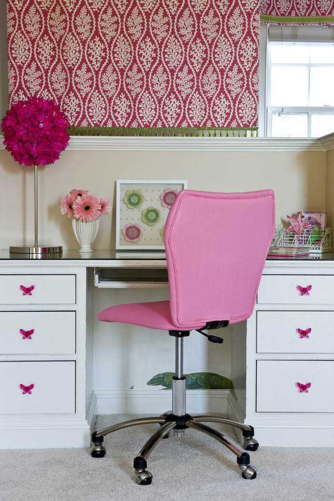 Home design - large transitional home design idea in DC Metro