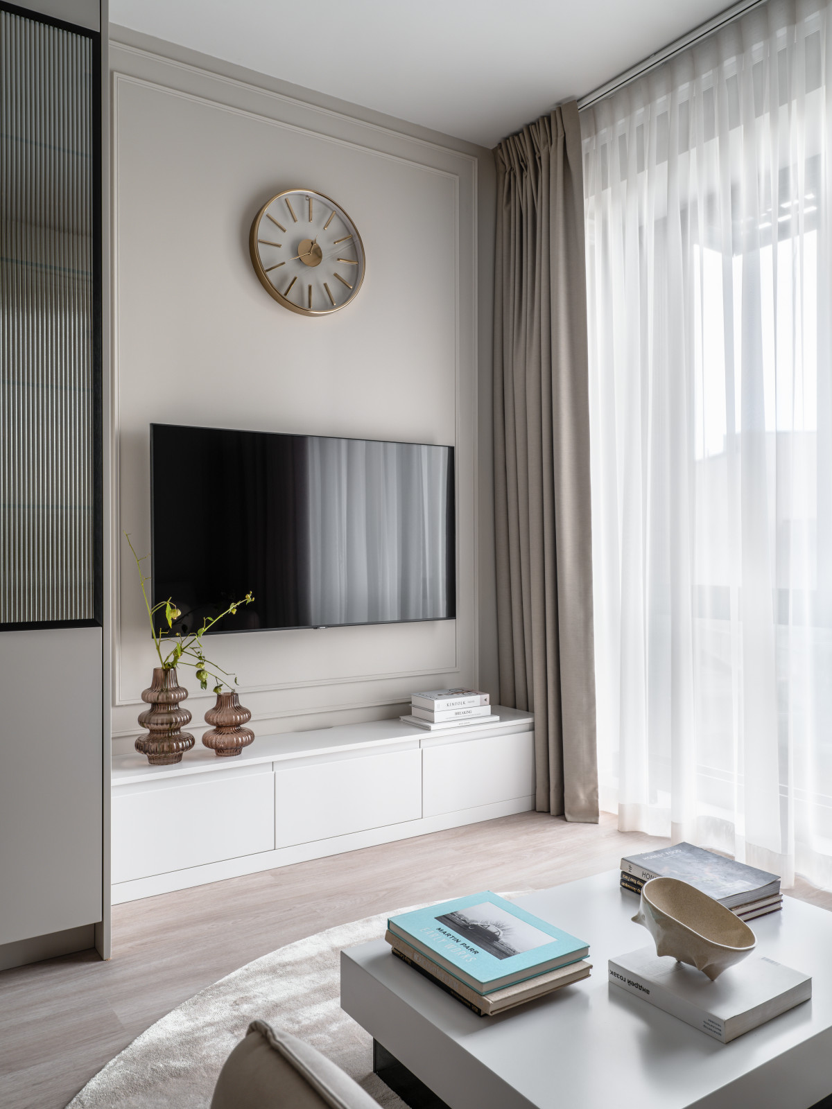 Дизайн интерьера квартиры в современном стиле в ЖК Метрополия