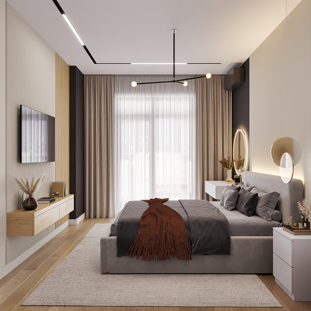 Дизайн проект квартиры площадью 80 кв.м. в г. Ростове-на-Дону /стадия-реализация