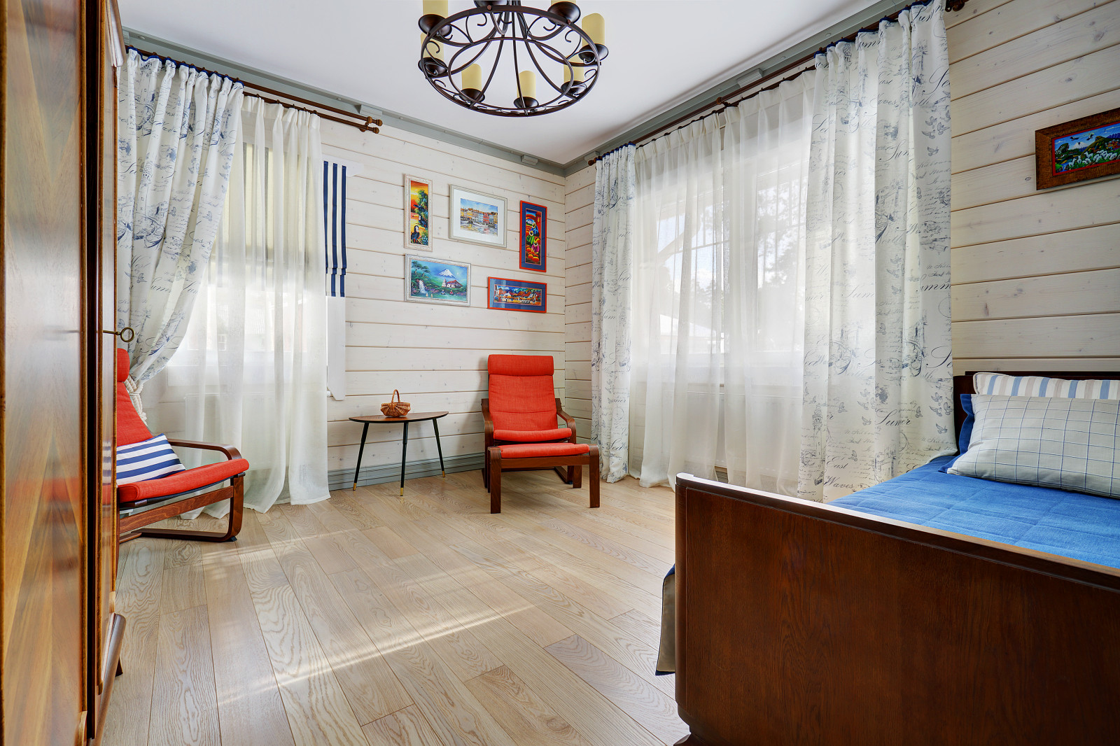 Дом-шале со скандинавскими мотивами