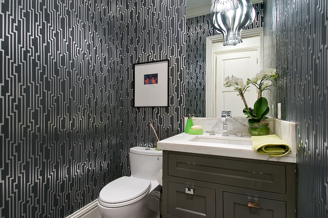 Pacific Heights Project modern-gaestetoilette