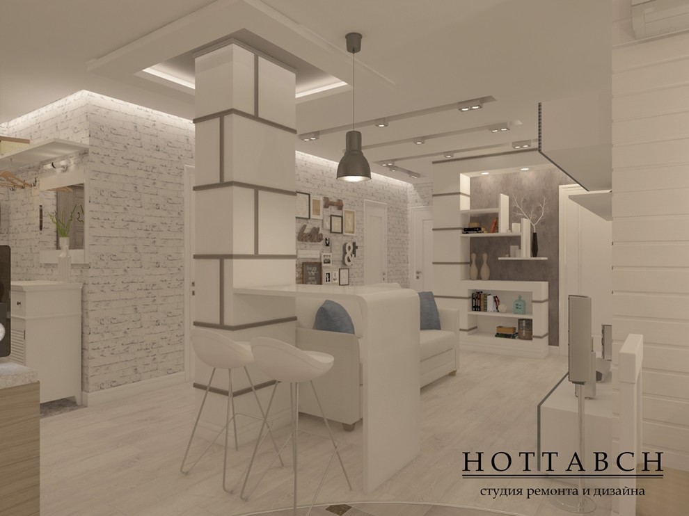 дизайн-проект трехкомнатной квартиры ул Белозерская