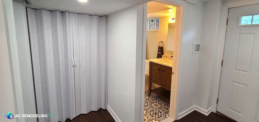 Basement - transitional basement idea in DC Metro