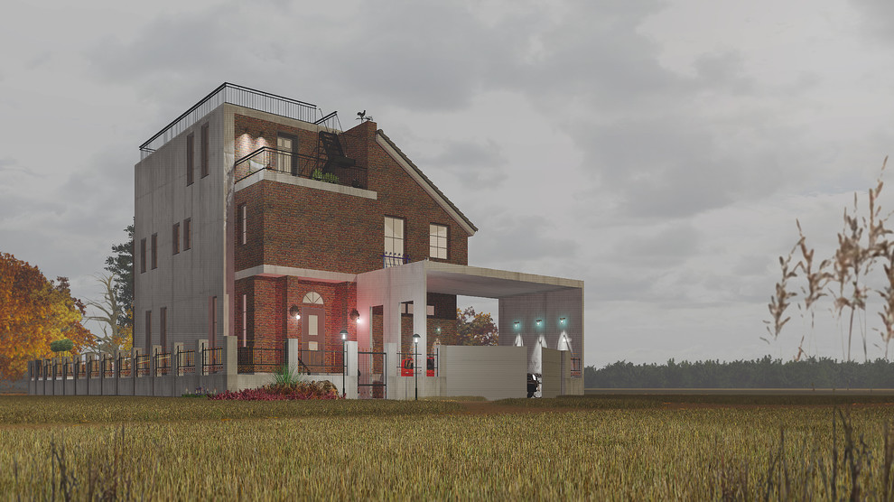 Частный дом в городе Краснодаре для молодой семьи