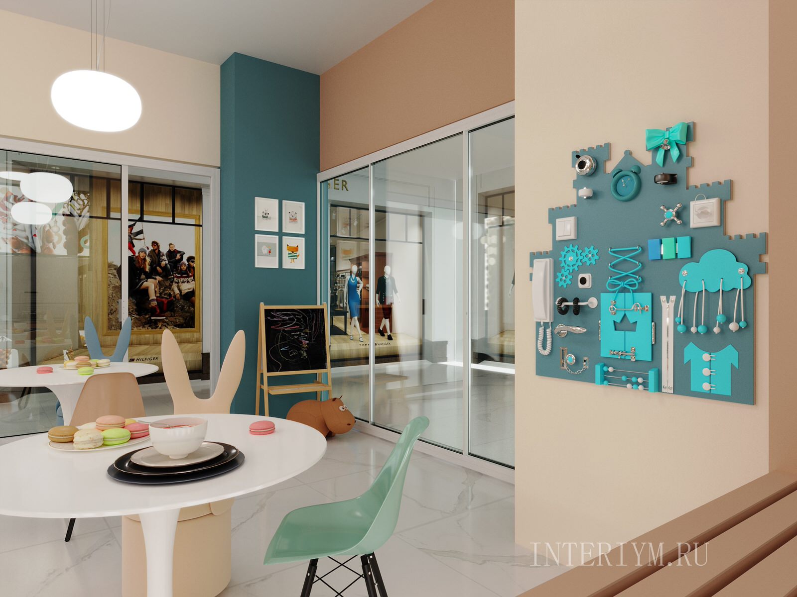 Дизайн семейного кафе "Дифли", г. Волгоград, Seven Park