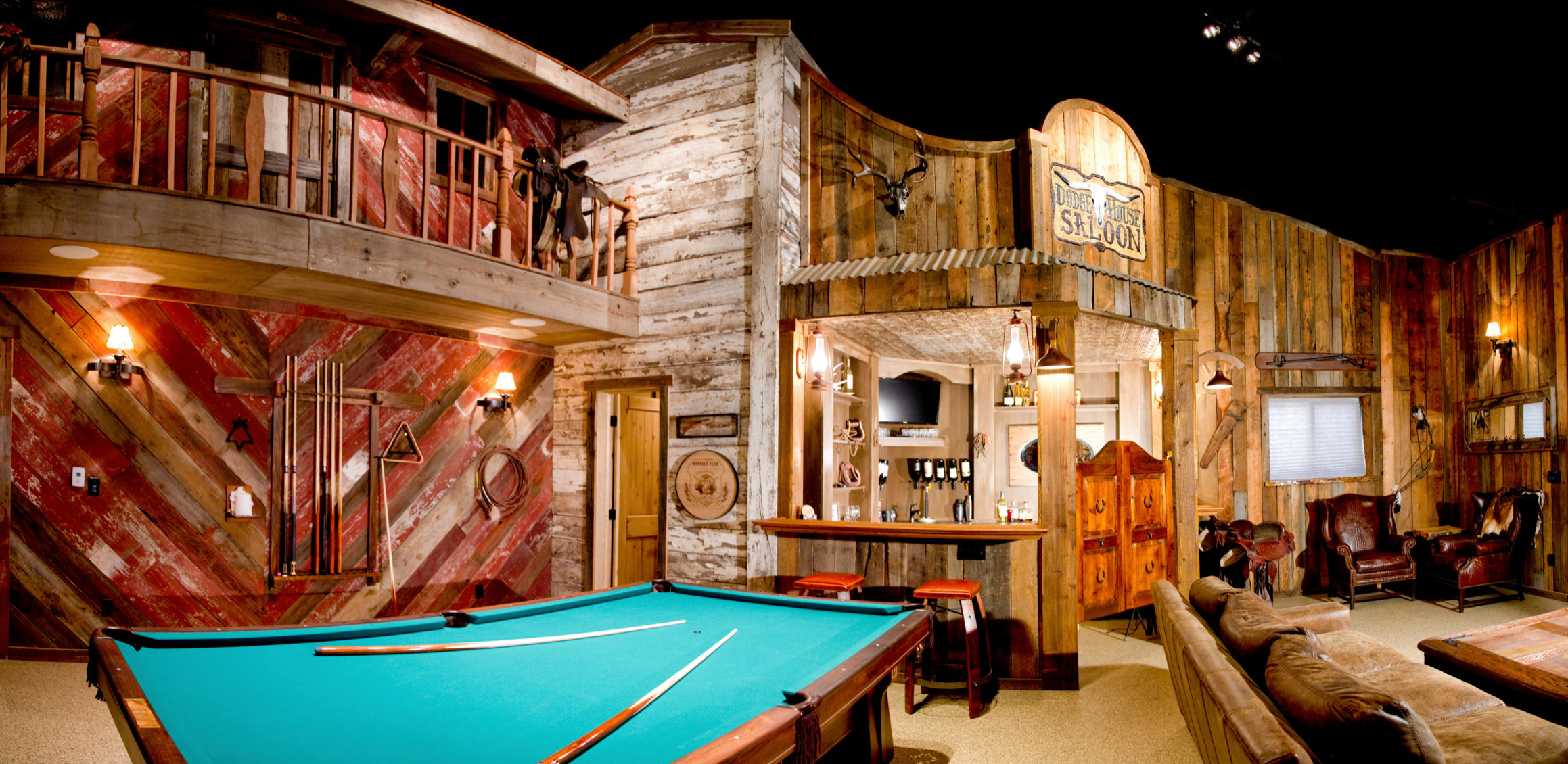 Western Town Man Cave