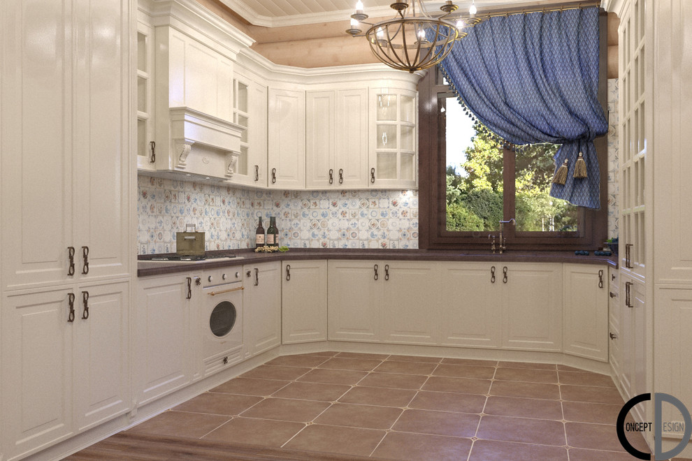 Готика в доме из бруса